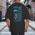 Proud Dad Of A T1D Warrior Type 1 Diabetes Awareness Big And Tall Men's T-Shirt Back Print Proud Dad Of A T1D Warrior Type 1 Diabetes Awareness Big And Tall Men's T-Shirt Back Print