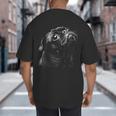 Pug For Dog Mom Dad Cute Pug Men Women Kids Big And Tall Men's T-Shirt Back Print