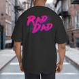 Rad Dad Retro Big And Tall Men's T-Shirt Back Print Rad Dad Retro Big And Tall Men's T-Shirt Back Print