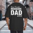 Redskins Goshen Best Freakin' Dad Ever HS Big And Tall Men's T-Shirt Back Print