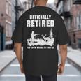 Retirement 2025 Retire Deer Hunting Retired For Dad Big And Tall Men's T-Shirt Back Print Retirement 2025 Retire Deer Hunting Retired For Dad Big And Tall Men's T-Shirt Back Print
