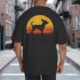 Retro Chihuahua Men Women Dog Mom Dad Chihuahua Big And Tall Men's T-Shirt Back Print Retro Chihuahua Men Women Dog Mom Dad Chihuahua Big And Tall Men's T-Shirt Back Print