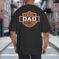 Retro Cool Dad Club Birthday Father's Day For Men Big And Tall Men's T-Shirt Back Print