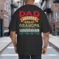Retro Dad Grandpa Great Grandpa I Just Keep Getting Better Big And Tall Men's T-Shirt Back Print