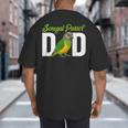 Senegal Parrot Dad Senegal Parrot Owner Senegal Parrot Lover Big And Tall Men's T-Shirt Back Print