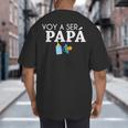 Ser Papa Voy Hacer Papa Voy A Ser Papa Dad To Be In Spanish Big And Tall Men's T-Shirt Back Print