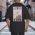 The Simpsons Father's Day Mad Dad Skills Homer Poster Big And Tall Men's T-Shirt Back Print The Simpsons Father's Day Mad Dad Skills Homer Poster Big And Tall Men's T-Shirt Back Print