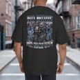 Skeleton No More Mr Nice Guy Meme Men Dad Papa Big And Tall Men's T-Shirt Back Print