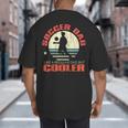 Soccer Dad Player Fan Best For Men Big And Tall Men's T-Shirt Back Print
