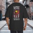 Softball Dad My Favorite Softball Player Calls Me Dad Big And Tall Men's T-Shirt Back Print
