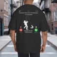 Sorry Missed Call Fisher Dad In Spanish Big And Tall Men's T-Shirt Back Print