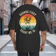 Sounds Fishy Count Me In Dad Grandpa Vintage Fishing Big And Tall Men's T-Shirt Back Print Sounds Fishy Count Me In Dad Grandpa Vintage Fishing Big And Tall Men's T-Shirt Back Print
