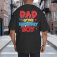 Spider Web Family Matching Dad Of The Birthday Boy Big And Tall Men's T-Shirt Back Print Spider Web Family Matching Dad Of The Birthday Boy Big And Tall Men's T-Shirt Back Print