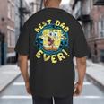 Spongebob Squarepants Father's Day Best Dad Ever Big And Tall Men's T-Shirt Back Print
