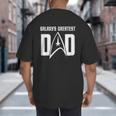 Star Trek Father's Day Galaxy's Greatest Dad Badge Big And Tall Men's T-Shirt Back Print Star Trek Father's Day Galaxy's Greatest Dad Badge Big And Tall Men's T-Shirt Back Print