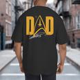 Star Trek Starfleet Dad Big And Tall Men's T-Shirt Back Print