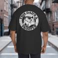 Star Wars Father's Day Stormtrooper This Dad Is A Trooper Circle Big And Tall Men's T-Shirt Back Print