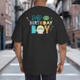 Star Wars Grogu Mandalorian Toon Dad Of The Birthday Boy Big And Tall Men's T-Shirt Back Print
