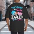 Touchdown Or Tutu Dad Loves You Gender Reveal Family Big And Tall Men's T-Shirt Back Print Touchdown Or Tutu Dad Loves You Gender Reveal Family Big And Tall Men's T-Shirt Back Print