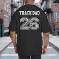 TRACK DAD 2026 SENIOR TRACK DAD SENIOR CLASS 26 Big And Tall Men's T-Shirt Back Print