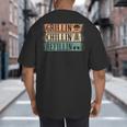 Vintage Grill Dad Grilling Chilling Refilling Big And Tall Men's T-Shirt Back Print