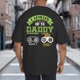 Vintage Leveling Up To Daddy 2026 Soon To Be Dad 2026 Big And Tall Men's T-Shirt Back Print