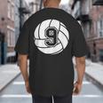 Volleyball Player 9 Volleyball Mom Dad Jersey Number 9 Big And Tall Men's T-Shirt Back Print Volleyball Player 9 Volleyball Mom Dad Jersey Number 9 Big And Tall Men's T-Shirt Back Print