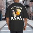 Voy Hacer Papa Ser Papa Voy A Ser Papa Dad To Be In Spanish Big And Tall Men's T-Shirt Back Print Voy Hacer Papa Ser Papa Voy A Ser Papa Dad To Be In Spanish Big And Tall Men's T-Shirt Back Print