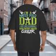 Water Polo Dad Water Sports Men Water Polo Player Big And Tall Men's T-Shirt Back Print