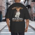 World´s Best Jack Russell Terrier Dad Dog Owner Men Big And Tall Men's T-Shirt Back Print World´s Best Jack Russell Terrier Dad Dog Owner Men Big And Tall Men's T-Shirt Back Print