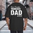 Yankees North Best Freakin' Dad Ever HS Big And Tall Men's T-Shirt Back Print