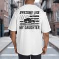 Awesome Like My Daughter Men Fathers Day Dad Big And Tall Men's T-Shirt Back Print Awesome Like My Daughter Men Fathers Day Dad Big And Tall Men's T-Shirt Back Print