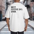 Best Future Dad Ever Gifts For Future Dad Big And Tall Men's T-Shirt Back Print