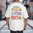 Cat Lover Cat Mom Cat Dad Crazy Cat Lady Cattitudes Big And Tall Men's T-Shirt Back Print