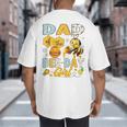 Dad Of The Bee-Day Girl Bee Birthday Party Big And Tall Men's T-Shirt Back Print