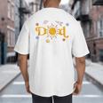 Dad Of The Birthday First Trip Around The Sun Bday Boy Big And Tall Men's T-Shirt Back Print