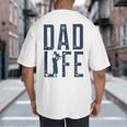 Dad Life Girl Dad Big And Tall Men's T-Shirt Back Print