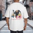 Despicable Me Minions Father's Day World's Best Dad Villain Big And Tall Men's T-Shirt Back Print
