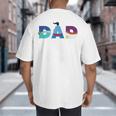 Disney Aladdin Jasmine Genie Father’s Day Birthday Dad Big And Tall Men's T-Shirt Back Print