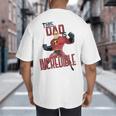 Disney Pixar The Incredibles Father's Day Incredible Dad Big And Tall Men's T-Shirt Back Print