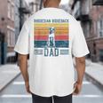 Dog Ridgeback Dad Vintage Rhodesian Ridgeback Dad Big And Tall Men's T-Shirt Back Print