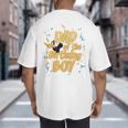 Looney Tunes Birthday Daffy Duck Dad Of The Birthday Boy Big And Tall Men's T-Shirt Back Print