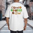 Official Cookie Dad Scout For Girls Cookie Dealer Big And Tall Men's T-Shirt Back Print