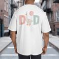 One Silly Goose Dad 1st First Birthday Family Matching Party Big And Tall Men's T-Shirt Back Print