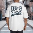 Pug Dog Dad Men Big And Tall Men's T-Shirt Back Print Pug Dog Dad Men Big And Tall Men's T-Shirt Back Print