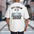 Race Car Racing Family Dada Pit Crew Birthday Party Big And Tall Men's T-Shirt Back Print Race Car Racing Family Dada Pit Crew Birthday Party Big And Tall Men's T-Shirt Back Print