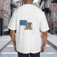 RED Friday For My Dad Military Veteran Deployed Big And Tall Men's T-Shirt Back Print RED Friday For My Dad Military Veteran Deployed Big And Tall Men's T-Shirt Back Print