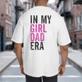 Retro In My Dad Girl Era Father's Day Christmas Big And Tall Men's T-Shirt Back Print