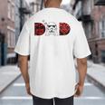 Star Wars Darth Vader Darth Maul Dad Father's Day Birthday Big And Tall Men's T-Shirt Back Print