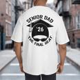 Swim Senior Dad 2026 The Final Heat Big And Tall Men's T-Shirt Back Print